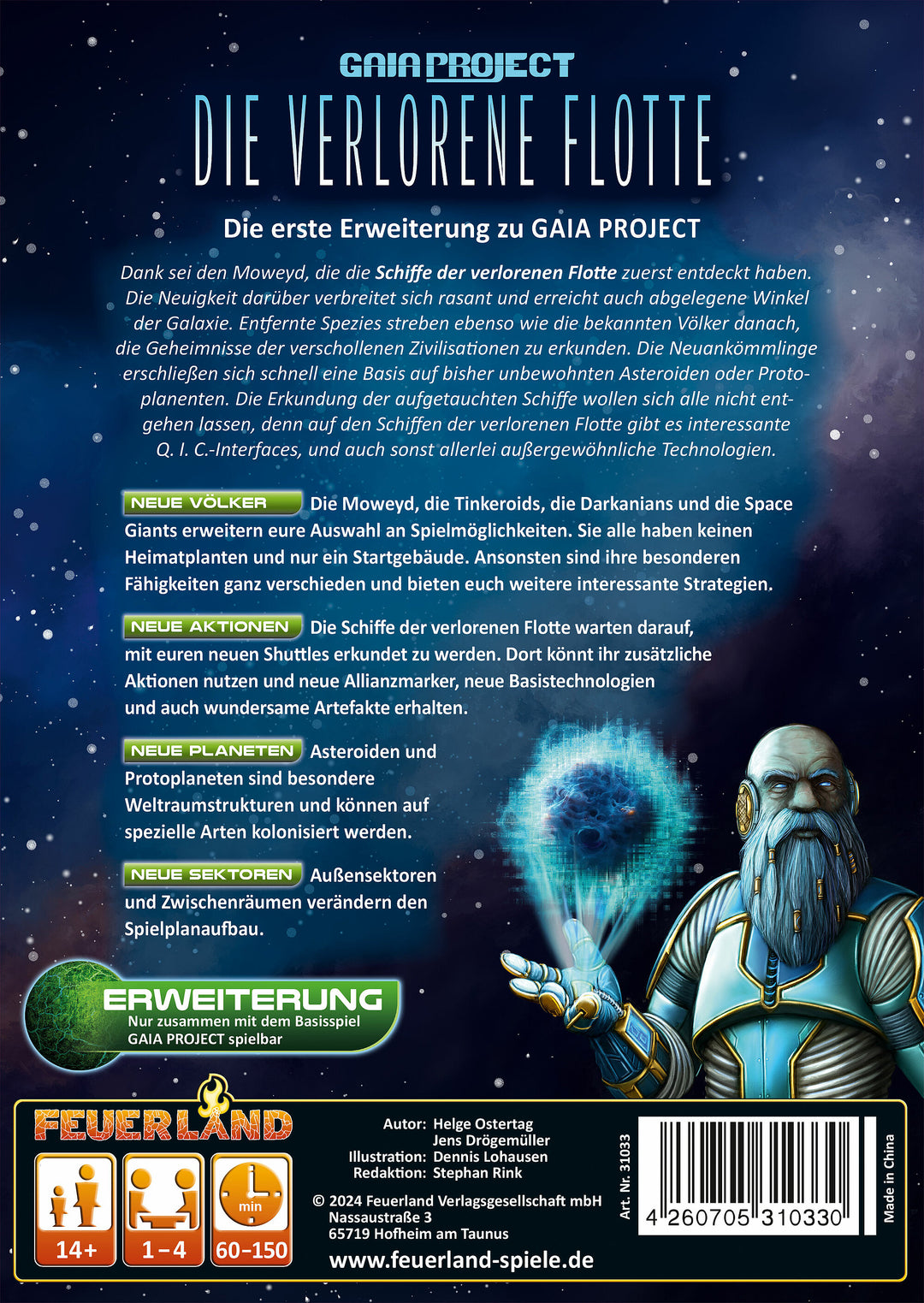 Gaia Project: Die Verlorene Flotte (DE) - Feuerland Spiele - Board Games