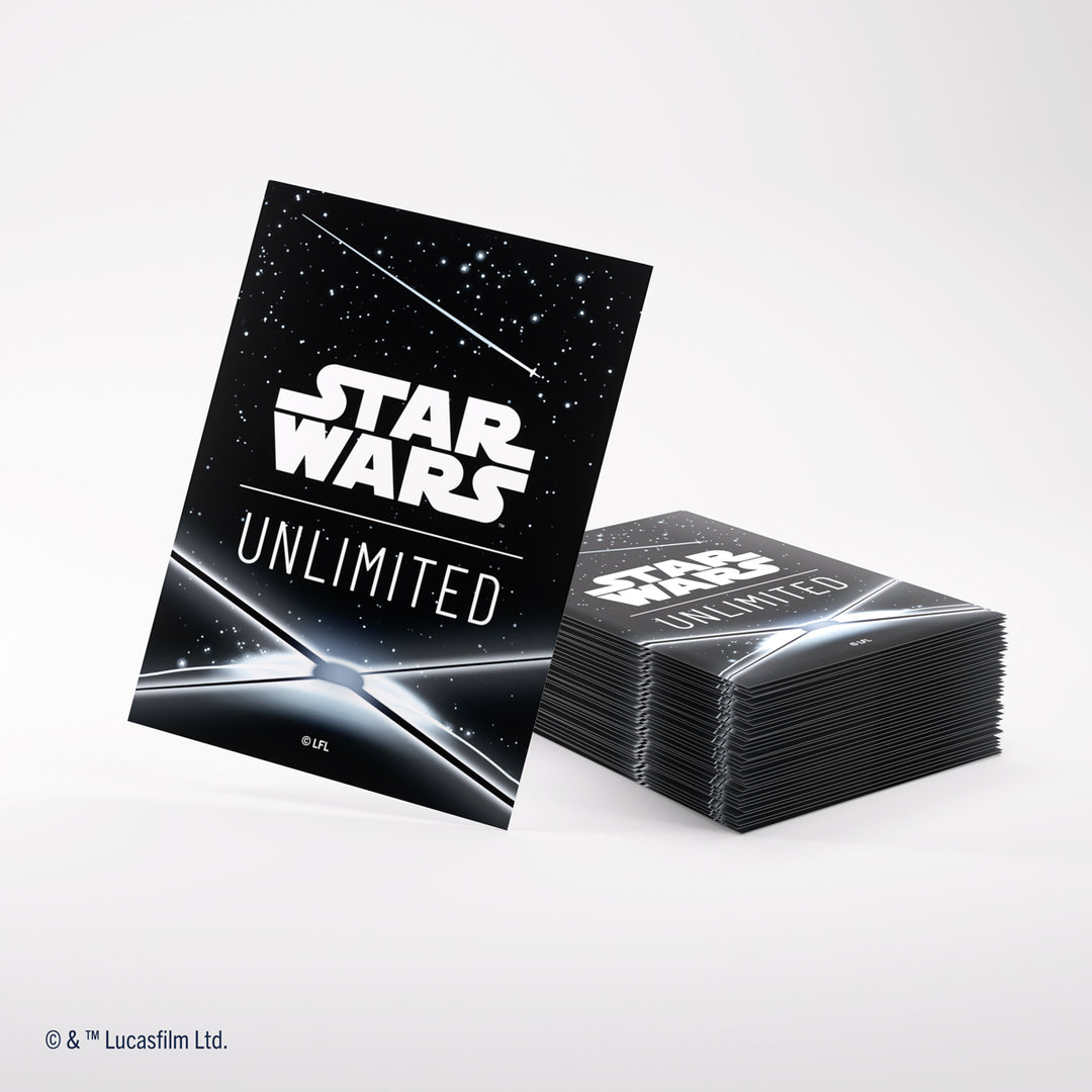 Gamegenic - Star Wars: Unlimited - Art Sleeves - Card Back - Black