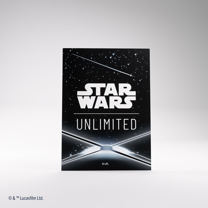 Gamegenic - Star Wars: Unlimited - Art Sleeves - Card Back - Black