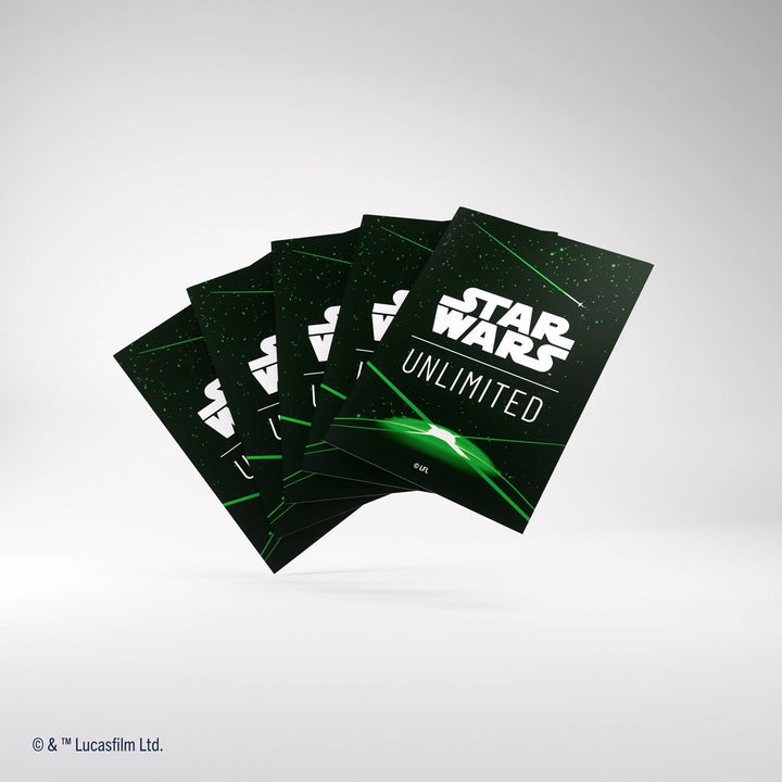 Gamegenic - Star Wars: Unlimited - Art Sleeves - Card Back - Green