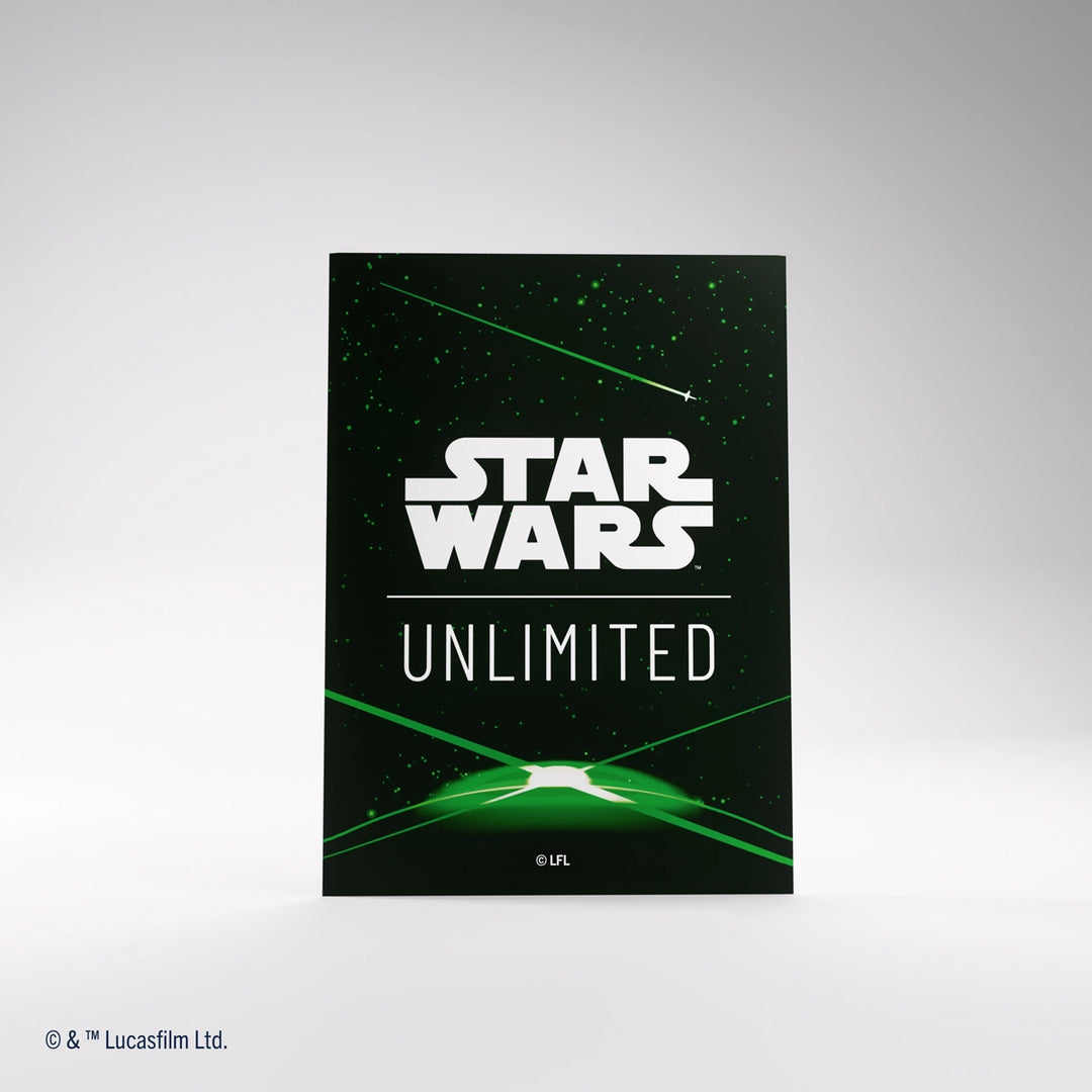 Gamegenic - Star Wars: Unlimited - Art Sleeves - Card Back - Green