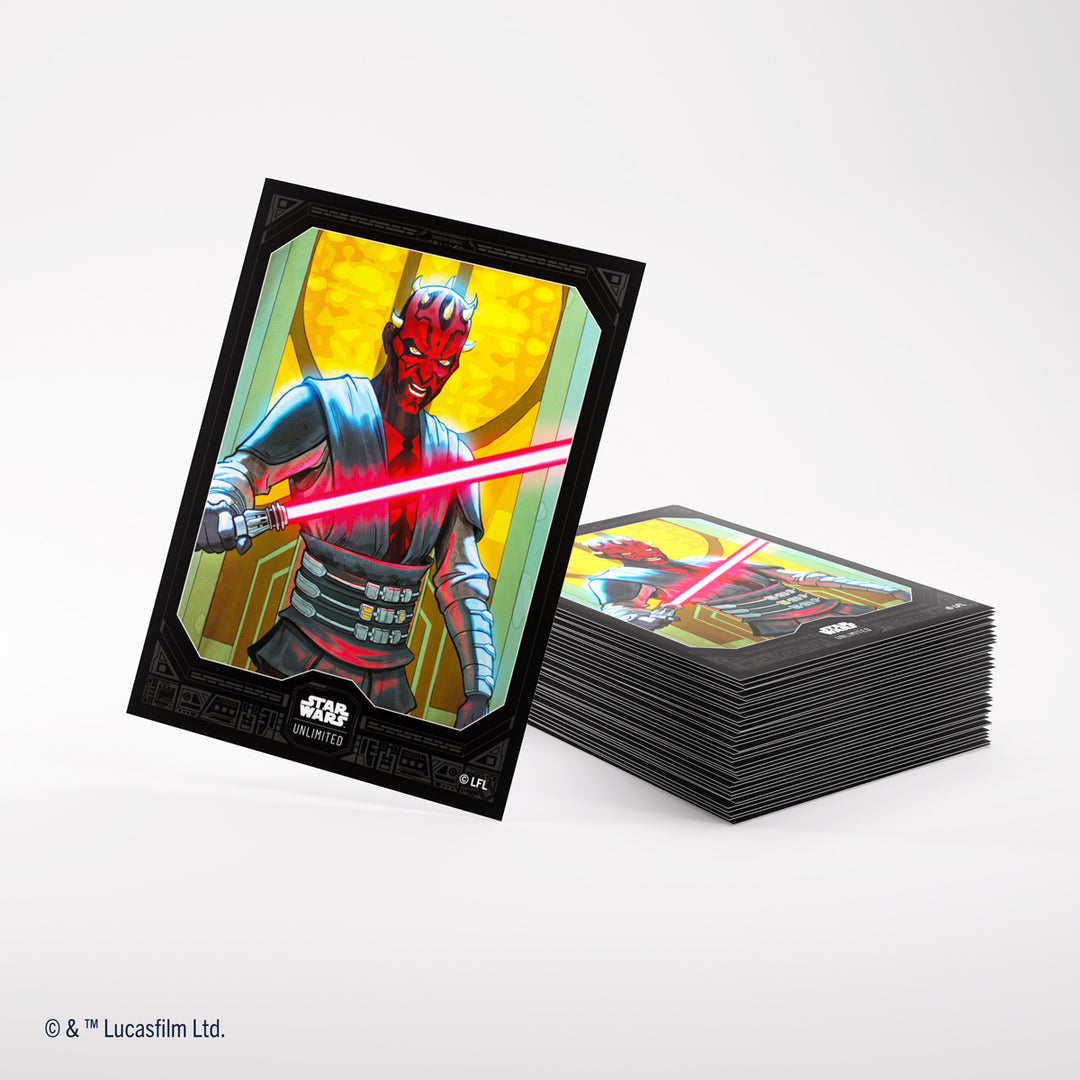 Gamegenic - Star Wars: Unlimited - Art Sleeves - Darth Maul