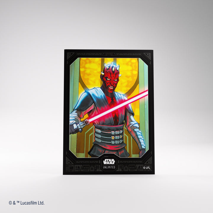 Gamegenic - Star Wars: Unlimited - Art Sleeves - Darth Maul