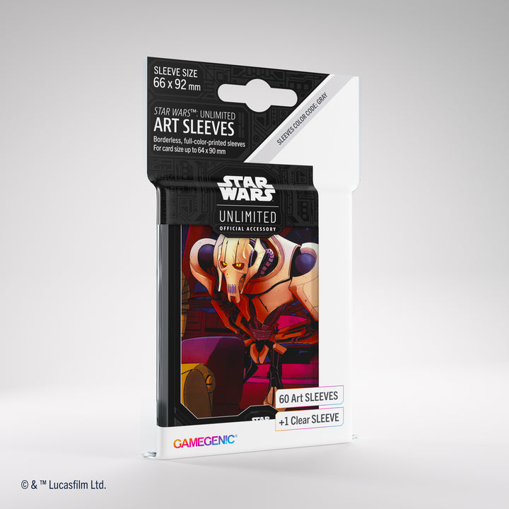 Gamegenic - Star Wars: Unlimited - Art Sleeves - General Grievous