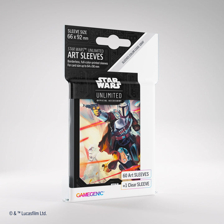 Gamegenic - Star Wars: Unlimited - Art Sleeves - Mandalorian