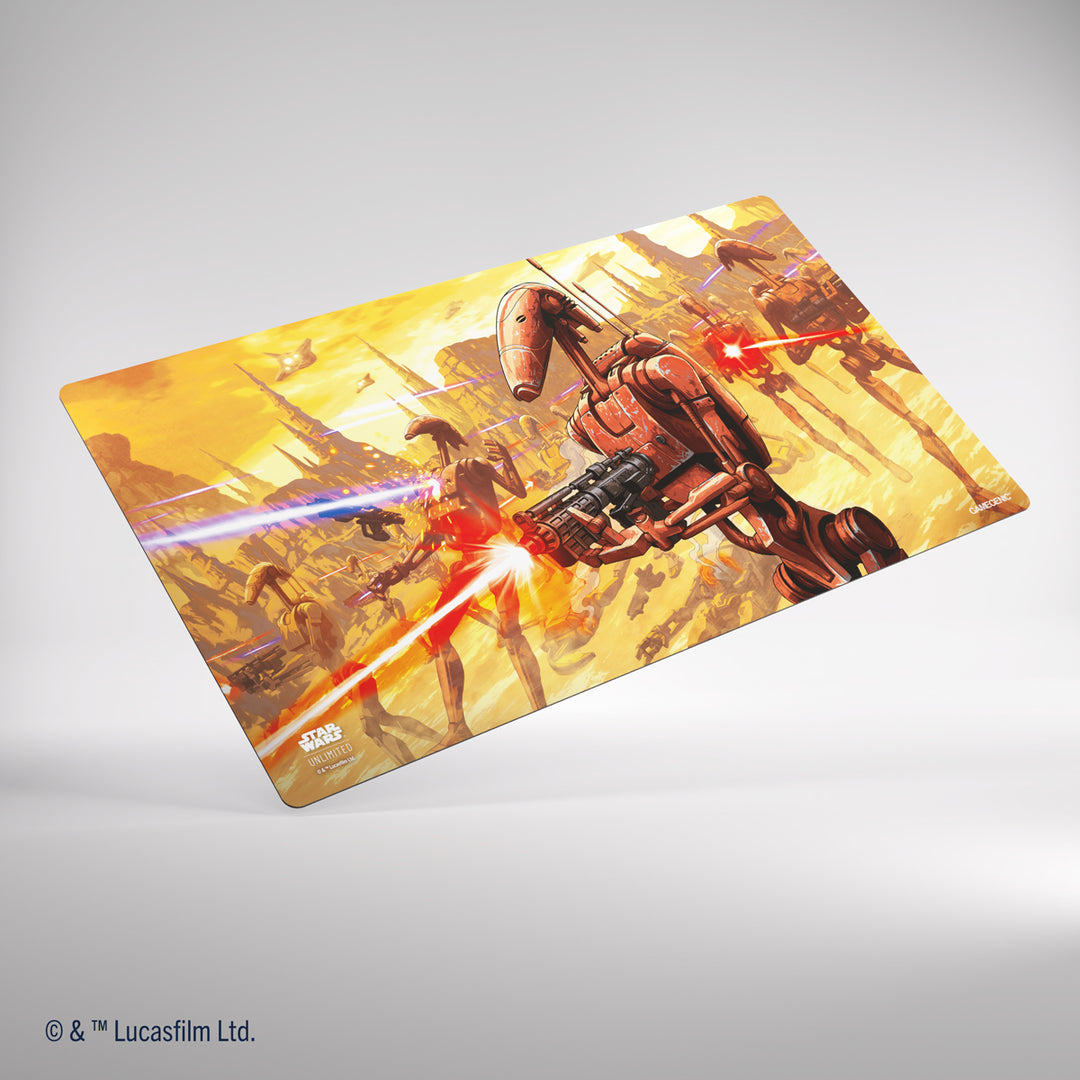 Gamegenic - Star Wars: Unlimited - Game Mat - Battle Droids - Gamegenic - Accessories