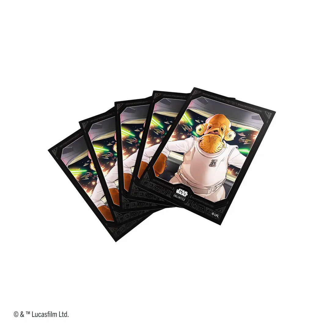 Art Sleeves: Star Wars Unlimited - Admiral Ackbar