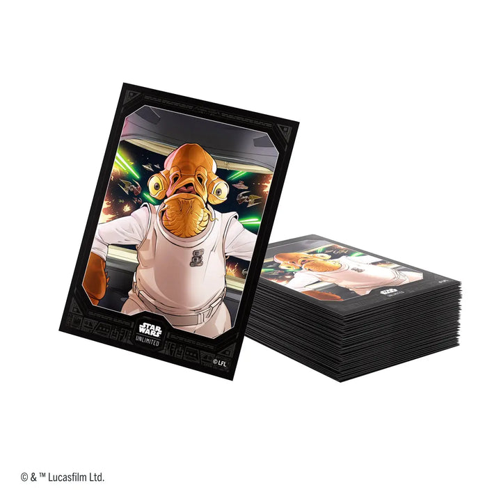 Art Sleeves: Star Wars Unlimited - Admiral Ackbar