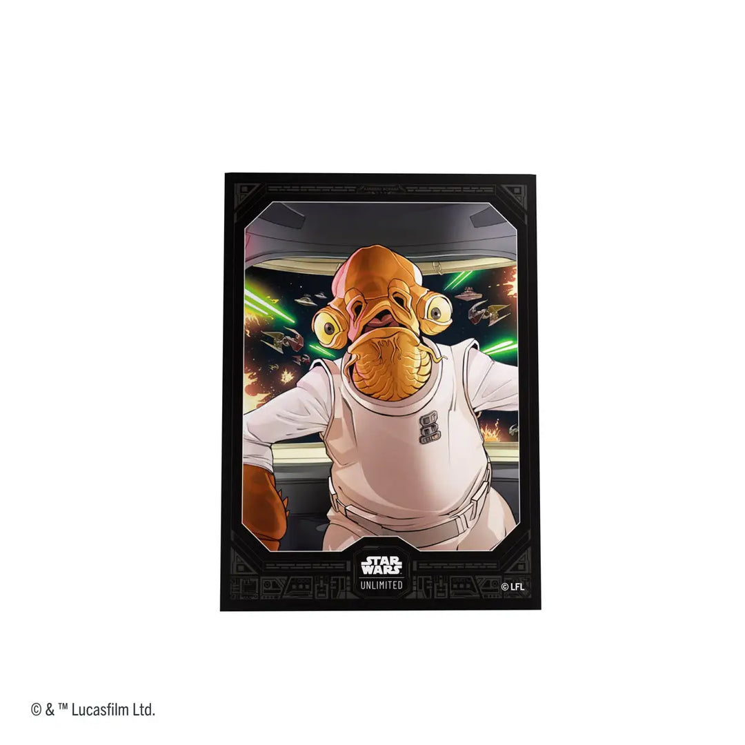 Art Sleeves: Star Wars Unlimited - Admiral Ackbar