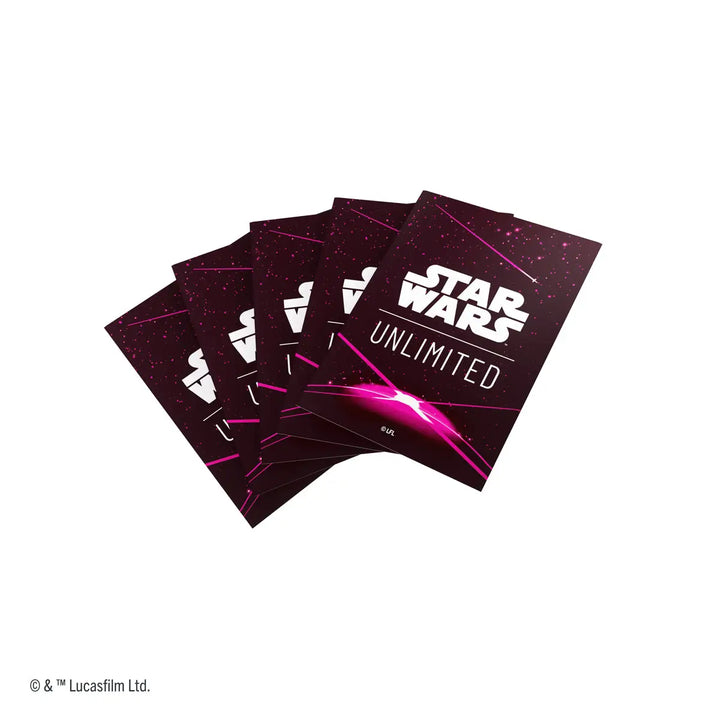 Art Sleeves: Star Wars Unlimited - Card Back - Magenta