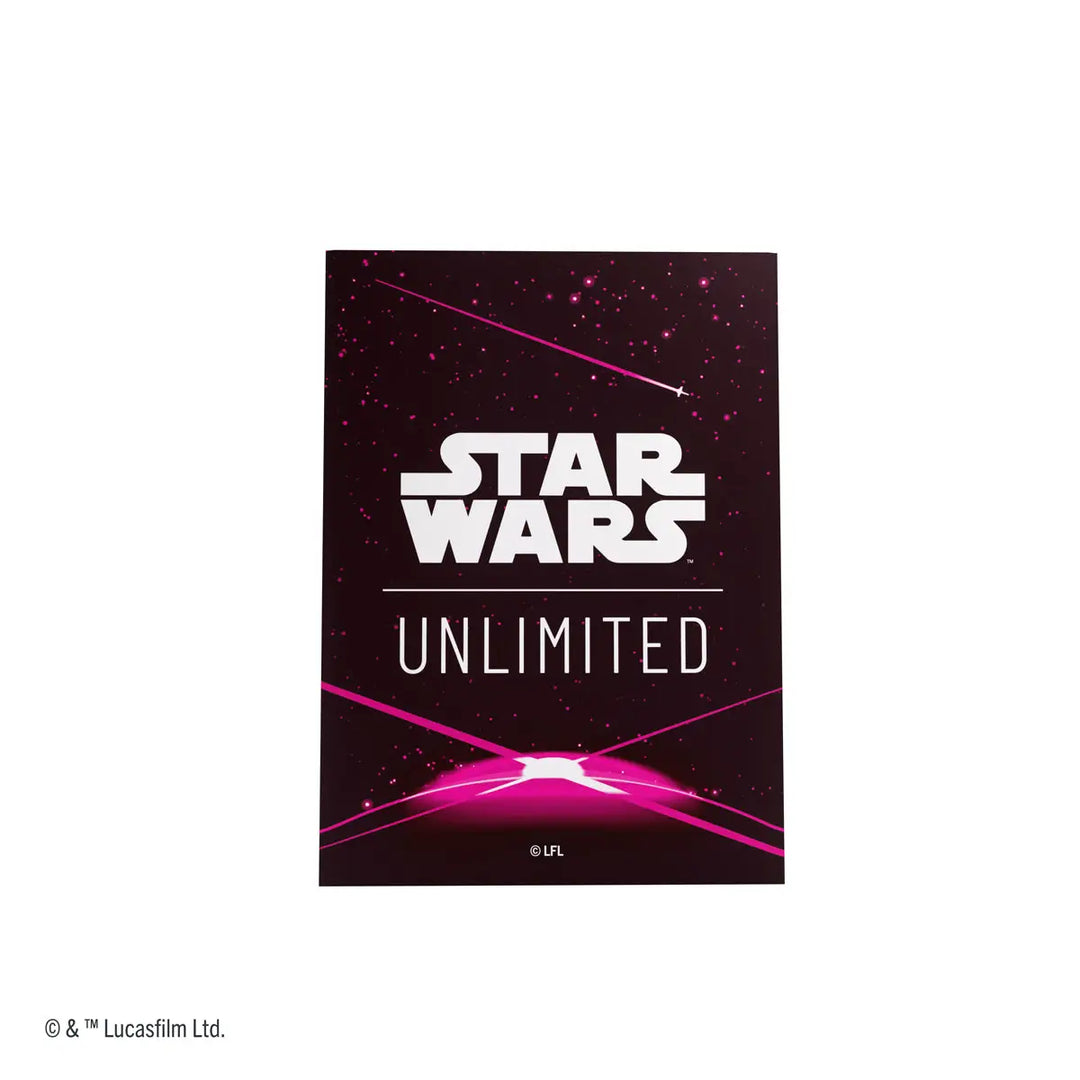 Art Sleeves: Star Wars Unlimited - Card Back - Magenta