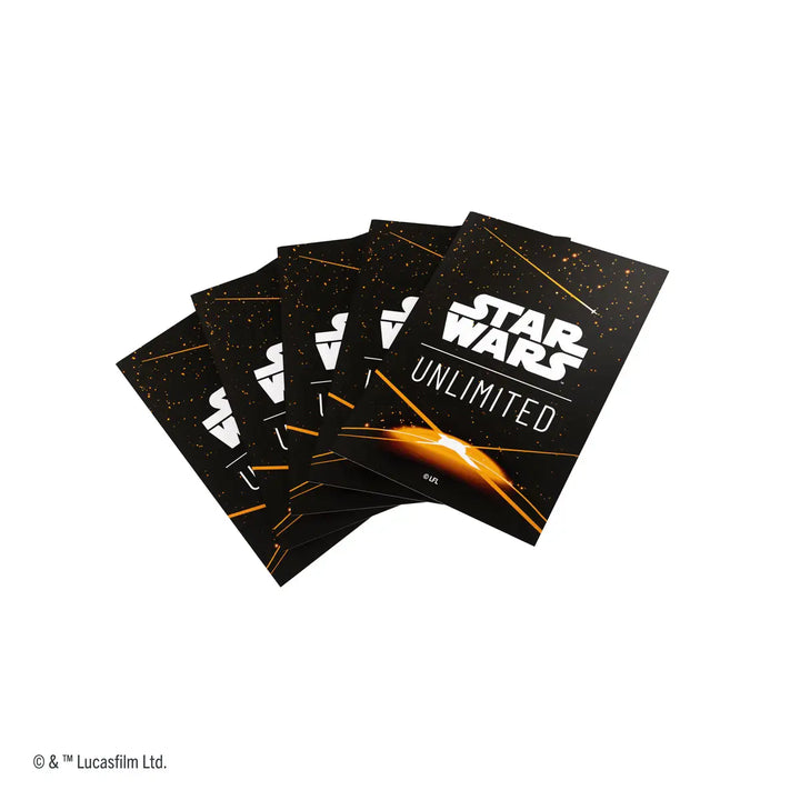 Art Sleeves: Star Wars Unlimited - Card Back - Orange