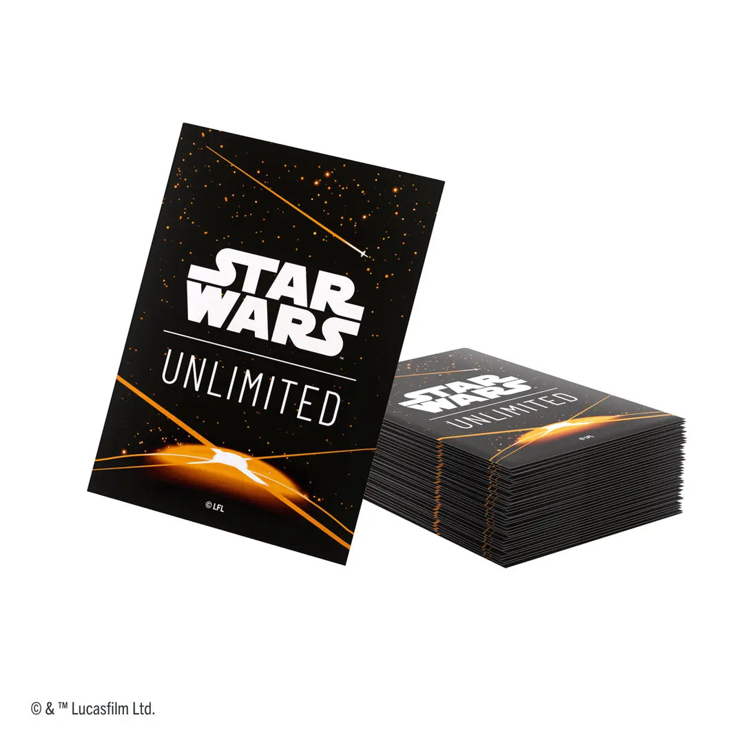 Art Sleeves: Star Wars Unlimited - Card Back - Orange