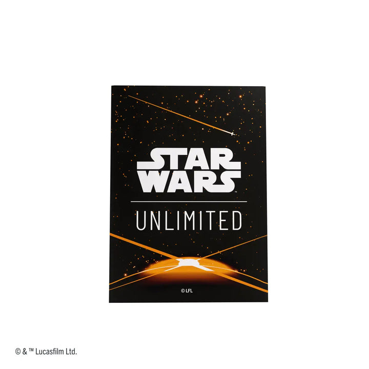 Art Sleeves: Star Wars Unlimited - Card Back - Orange