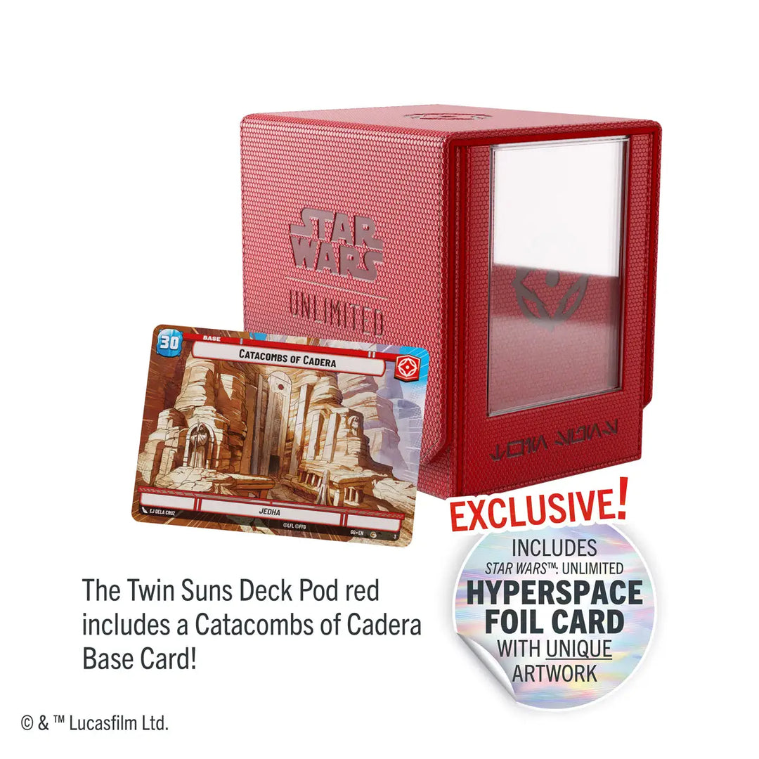 Deck Pod: Star Wars Unlimited - Twin Suns - Red