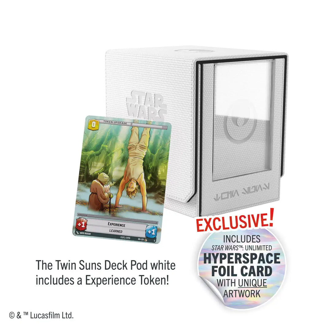 Deck Pod: Star Wars Unlimited - Twin Suns - White/Black