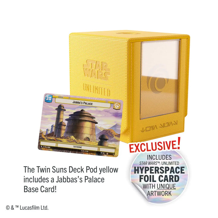 Deck Pod: Star Wars Unlimited - Twin Suns - Yellow