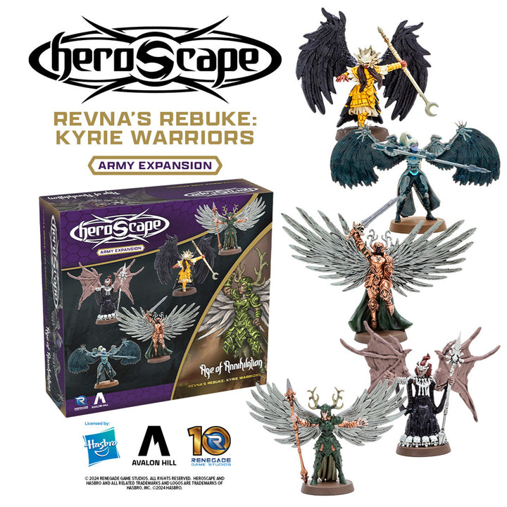 HeroScape: Revnas Rebuke - Kyrie Warriors (EN)