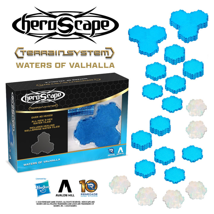 HeroScape: Waters of Valhalla - Terrain Expansion (EN)