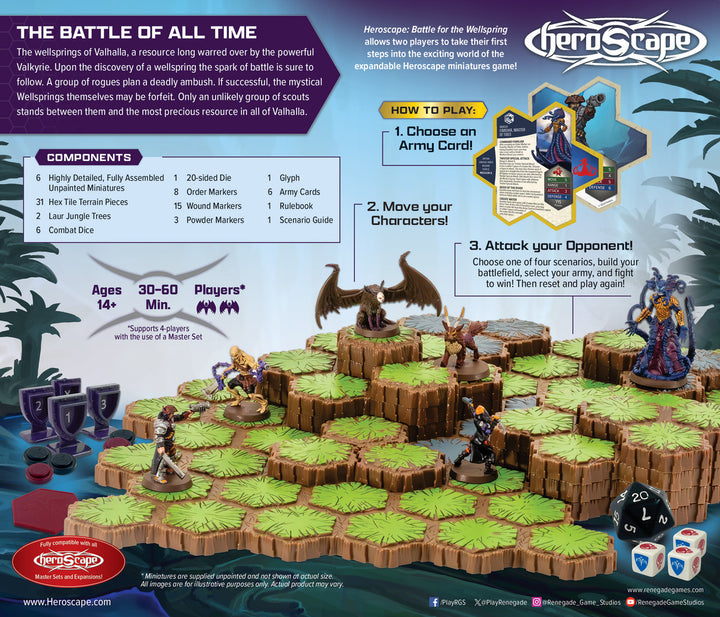 HeroScape: Age of Annihilation - Battle for the Wellspring (EN)