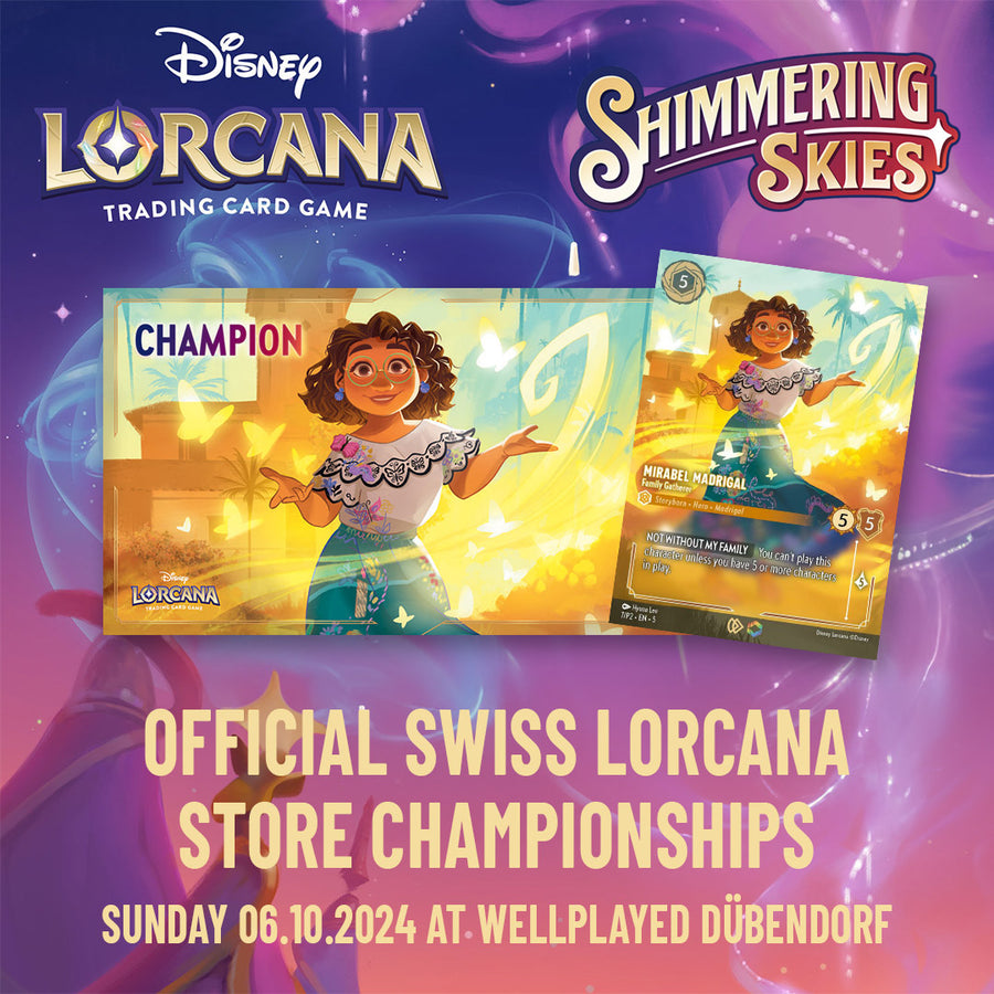 Lorcana Shimmering Skies Store Championships - Participant Ticket - WellPlayed.ch - Ticket