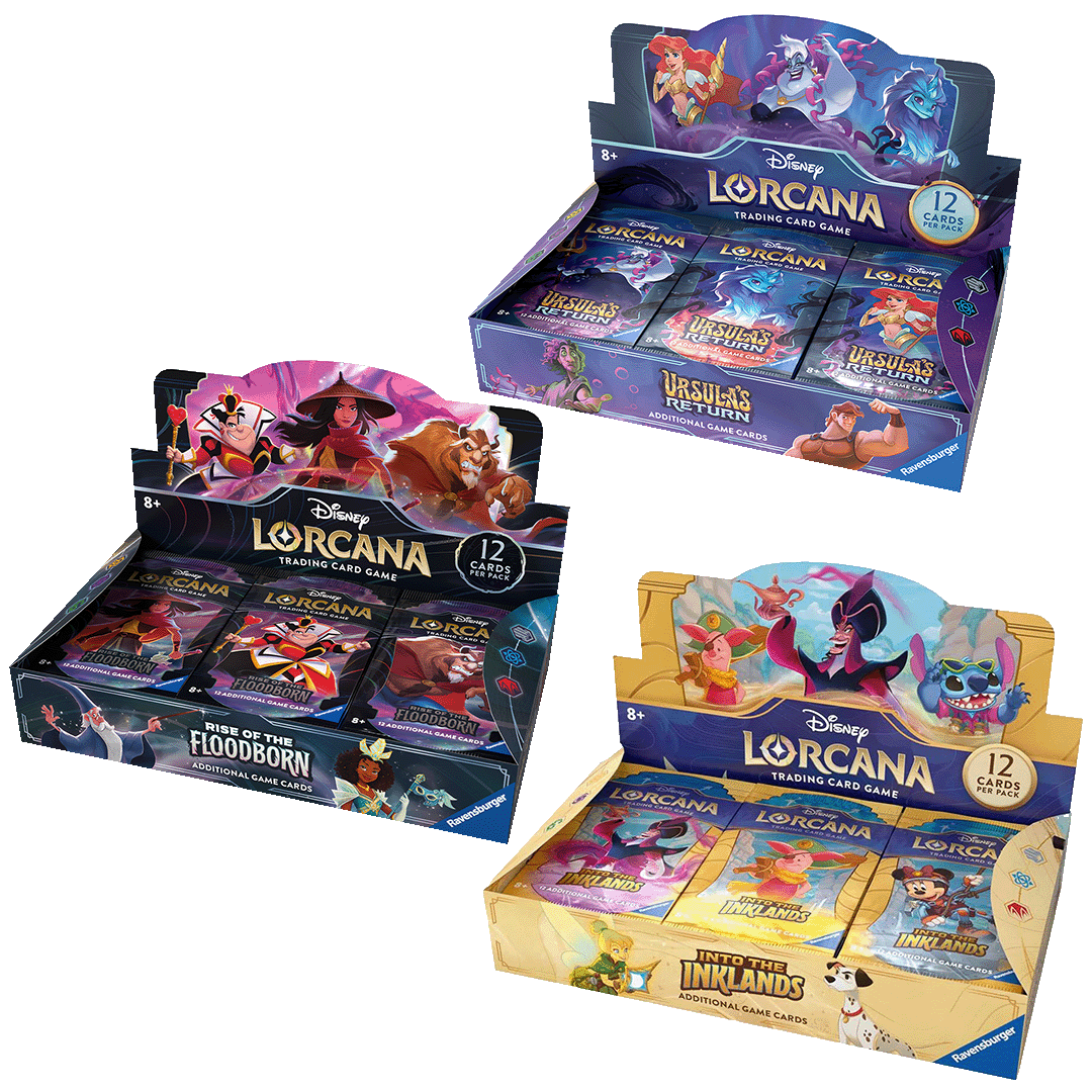 Disney Lorcana Set 2+3+4 Booster Display Bundle (EN)