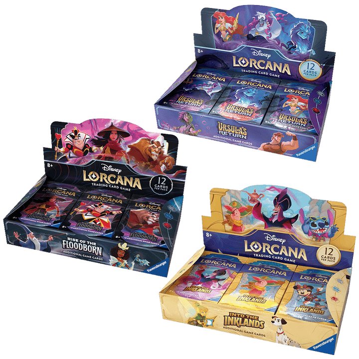 Disney Lorcana Set 2+3+4 Booster Display Bundle (EN)