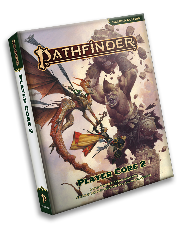 Pathfinder RPG: 2nd Editon - Player Core 2 (EN) - Paizo - Roleplaying Games