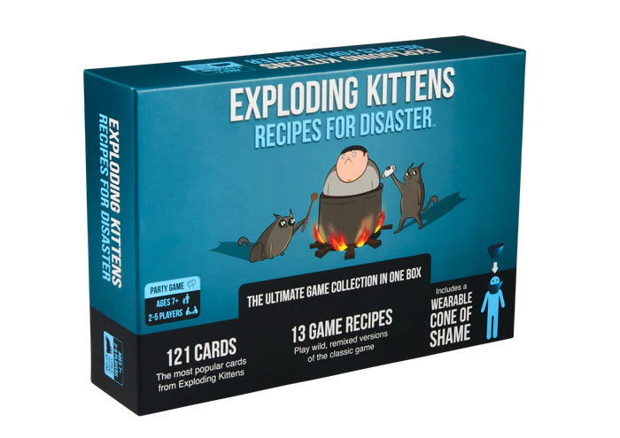 Exploding Kittens: Recipes for Disaster (EN) - Exploding Kittens - Board Games