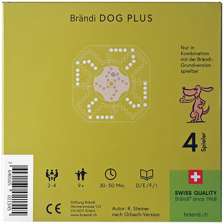 Brändi Dog Plus 4 players