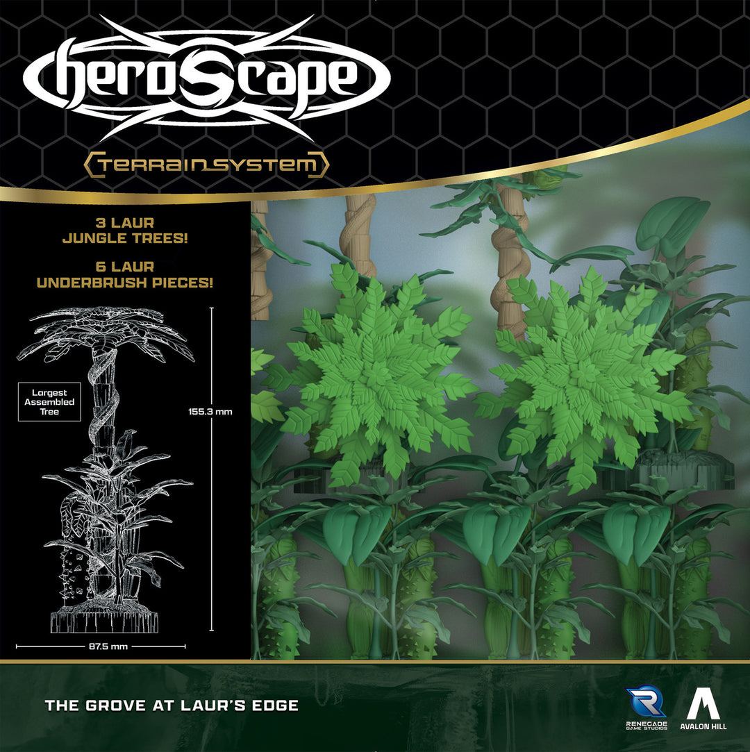 HeroScape: Terrain System - The Grove at Laurs Edge (EN)