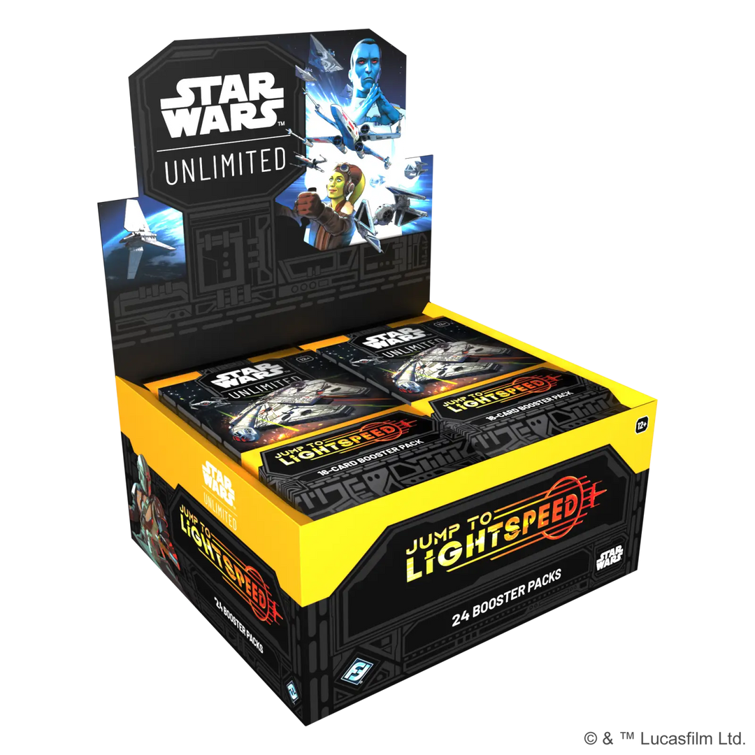 Star Wars: Unlimited - Jump to Lightspeed - Booster Display Case (6 Displays) (EN)