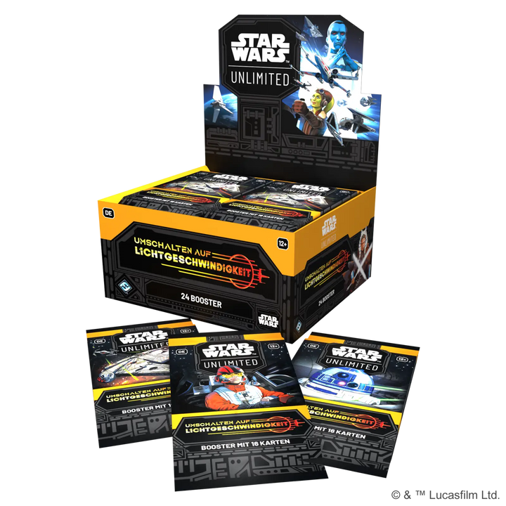 Star Wars: Unlimited - Umschalten auf Lichtgeschwindigkeit - Display (24 Booster) (DE)