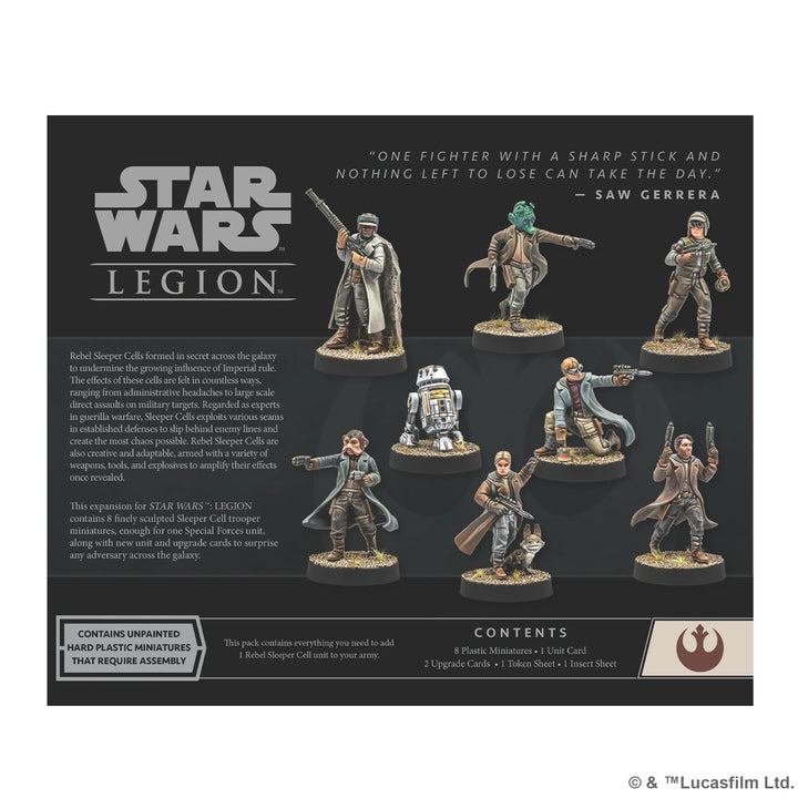 Star Wars: Legion - Rebel Sleeper Cell (EN) - Fantasy Flight Games - Miniature Games