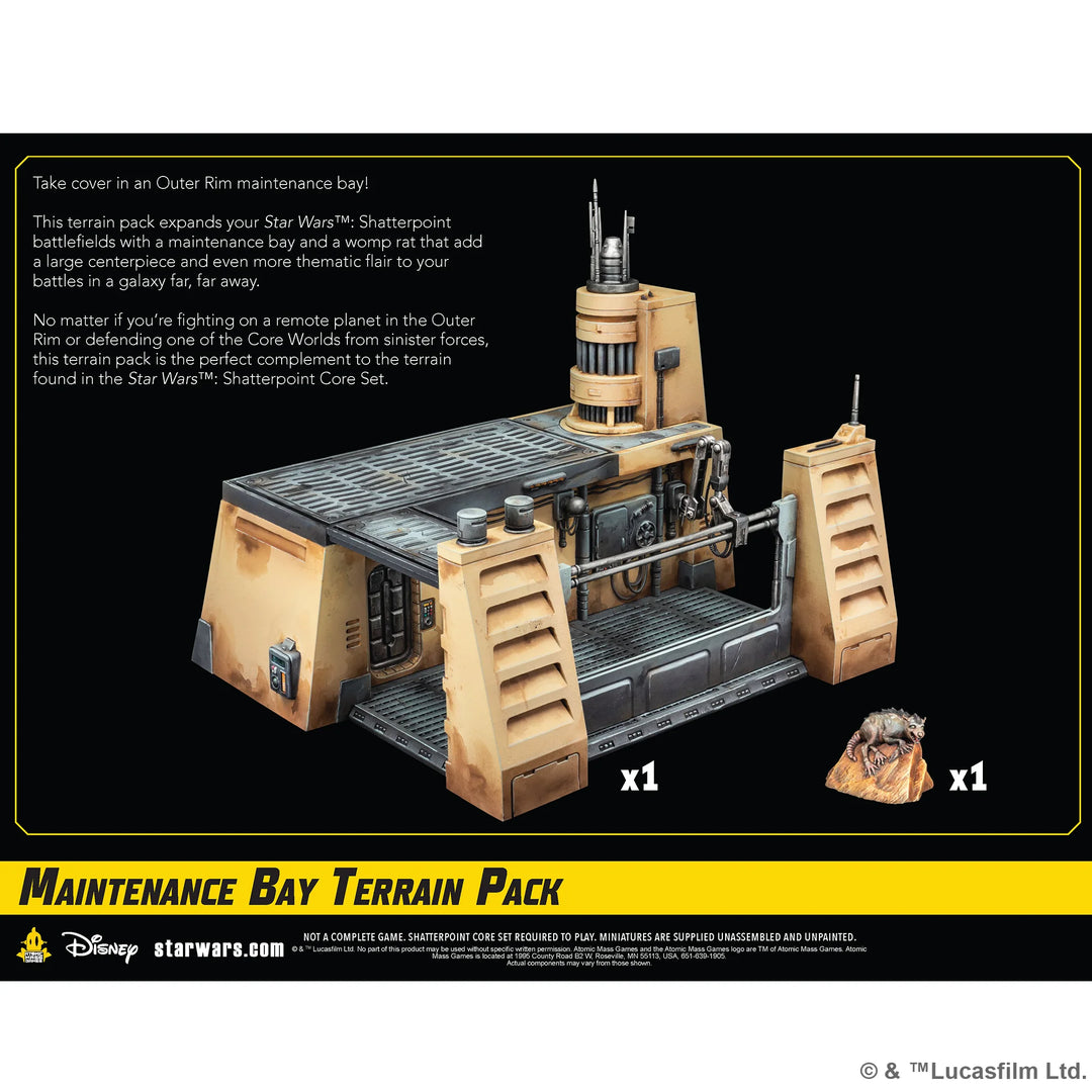 Star Wars: Shatterpoint - Maintenance Bay Terrain