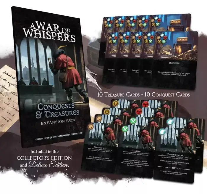 A War of Whispers: Conquest & Treasures (EN) - Starling Games - Board Games