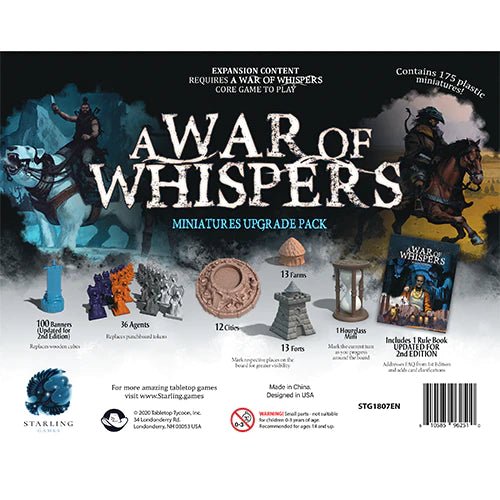 A War of Whispers: Miniatures Upgrade Pack (EN) - Starling Games - Board Games