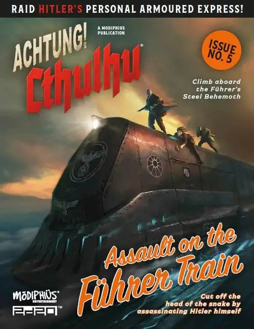 Achtung! Cthulhu 2d20: Assault on the Fuhrer Train (EN) - Modiphius Entertainment - Roleplaying Games