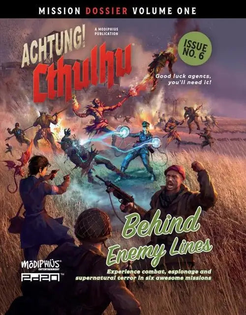 Achtung! Cthulhu 2d20: Behind Enemy Lines (EN) - Modiphius Entertainment - Roleplaying Games