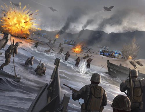 Achtung! Cthulhu 2d20: D-Day - The Darkest Day (EN) - Modiphius Entertainment - Roleplaying Games