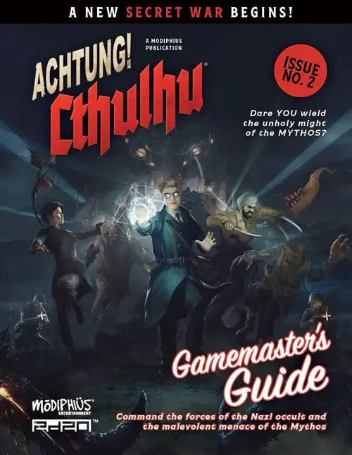 Achtung! Cthulhu 2d20: Gamemaster’s Guide (EN) - Modiphius Entertainment - Roleplaying Games