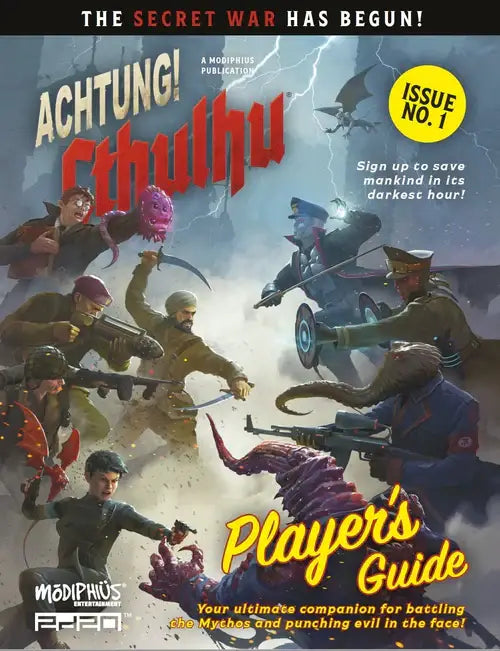 Achtung! Cthulhu 2d20: Player’s Guide (EN) - Modiphius Entertainment - Roleplaying Games