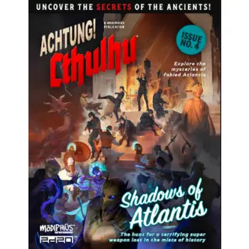 Achtung! Cthulhu 2d20: Shadows of Atlantis (EN) - Modiphius Entertainment - Roleplaying Games