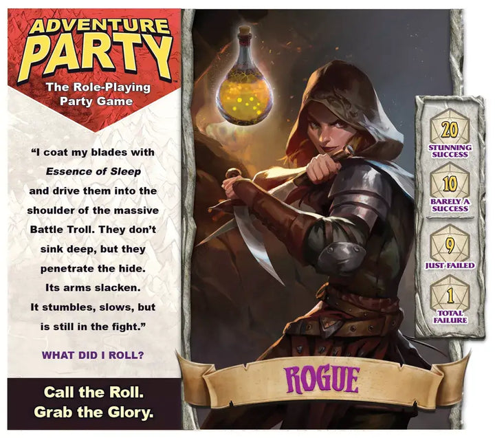 Adventure Party: The Role-Playing Party Game (EN) - Smirk & Dagger Games - Board Games