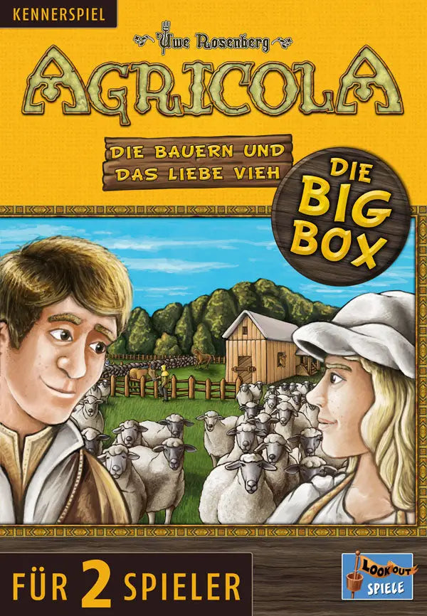 Agricola: Die Bauern und das liebe Vieh Big Box (DE) - Lookout Spiele - Board Games