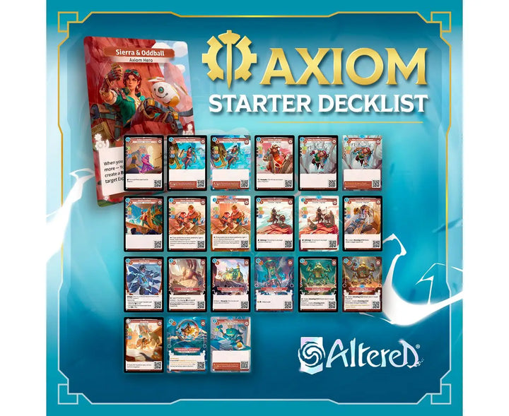 Altered TCG - Beyond The Gates - Axiom Starter Deck (EN) - Equinox - Card Games