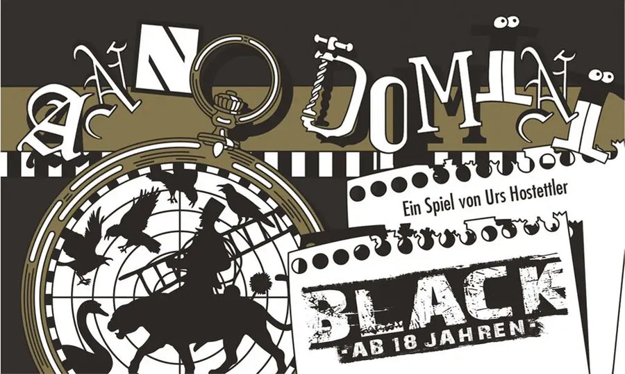 Anno Domini: Black (DE) - Abacus Spiele - Board Games