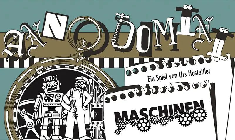 Anno Domini: Maschinen (DE) - Abacus Spiele - Board Games