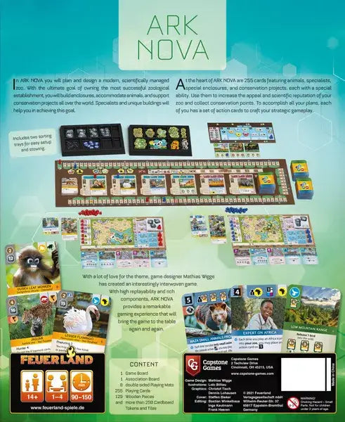 Arche Nova (DE) - Feuerland Spiele - Board Games