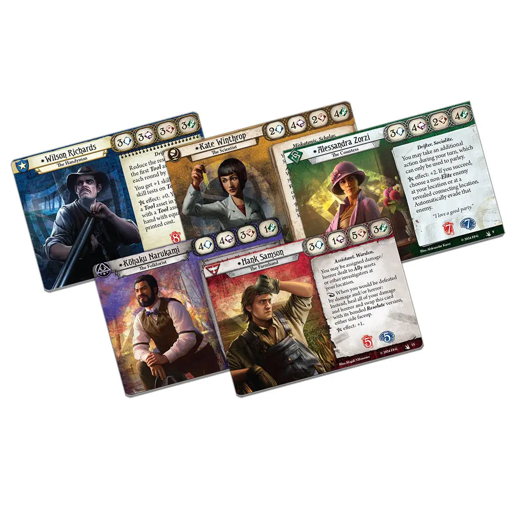 Arkham Horror: The Card Game - The Feast of Hemlock Vale Investigators Expansion (EN) - Fantasy Flight Games - Card